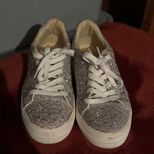 Betsey Johnson Sidny Rhinestone Sneaker